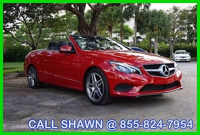 Mercedes-Benz : E-Class ONLY 4,000 MILES!!, CPO UNLIMITED MILE WARRANTY!!! 2014 mercedes benz e 350 convertible cpo unlimited mile warranty go topless