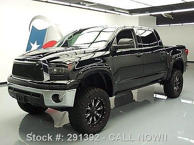 Toyota : Tundra 4X4 CREW MAX LIFTED LEATHER 20'S 2013 toyota tundra 4 x 4 crew max lifted leather 20 s 22 k 291392 texas direct