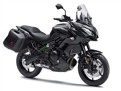 2016 Kawasaki Versys 650 LT Metallic Matte Gray / Metallic Black