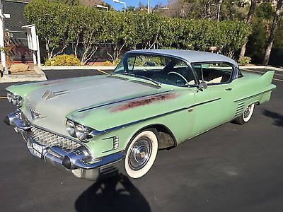 Cadillac : DeVille COUPE 1958 cadillac coupe deville series 62 100 complete