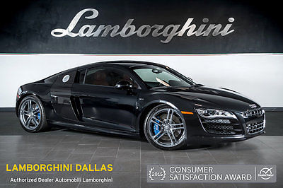 Audi : R8 5.2 Coupe LOADED! + NAV + RR CAM + TITANIUM COLORED SIDE BLADES + UPGRADED SOUND SYSTEM