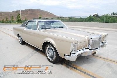 Lincoln : Continental Mark III Make Offer! Studio car used in MAD Men