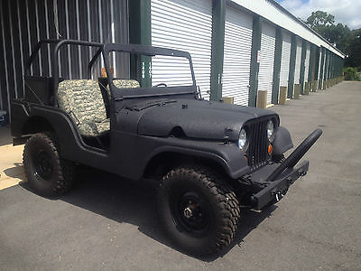 Willys : M38 A1 Jeep Black bed liner 1955 m 38 a 1 willys jeep over 10 k invested