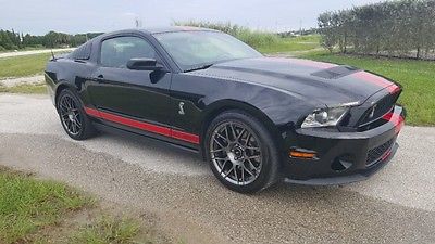 Ford : Mustang 8k Miles! 2012 ford mustang 2 dr cpe shelby gt 500