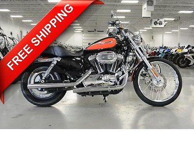 Harley-Davidson : Sportster 2009 harley davidson xl 1200 c sportster 1200 custom free shipping w buy it now