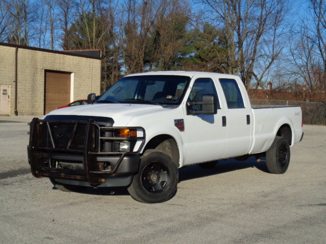 Ford : F-350 4WD Crew Cab 2009 ford f 350 crew cab 4 wd 6.4 turbo diesel 8 ft bed serviced 1 owner work truck