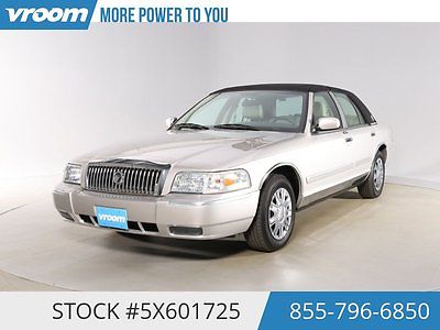 Mercury : Grand Marquis GS Certified 2008 17K LOW MILES CRUISE CD PLAYER 2008 mercury grand marquis gs 17 k mile cruise control cd player auto cln carfax