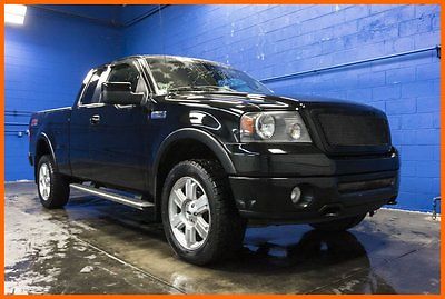 Ford : F-150 FX4 F150 Super Cab 4x4 Leather Loaded Pickup 2007 f 150 fx 4 4 x 4 5.4 l v 8 extended cab leather sunroof loaded pickup truck