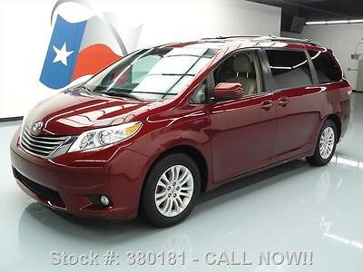 Toyota : Sienna XLE SUNROOF LEATHER REAR CAM 2013 toyota sienna xle sunroof leather rear cam 53 k mi 380181 texas direct auto