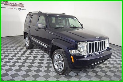 Jeep : Liberty Limited 3.7L V6 4WD Used SUV Leather Seats FINANCING AVAILABLE!! 95k Mi Used 2011 Jeep Liberty Limited SUV 4x4 Sunroof