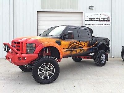 Ford : F-350 King Ranch Complete Custom Lifted 40s IRON BULL!!! 2008 ford king ranch complete custom lifted 40 s iron bull