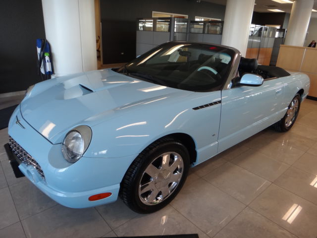 Ford : Thunderbird Base Convertible 2-Door ONLY 19,371 MILES! HARD TOP! BOOT! RACK! HEATED SEATS! WOW!