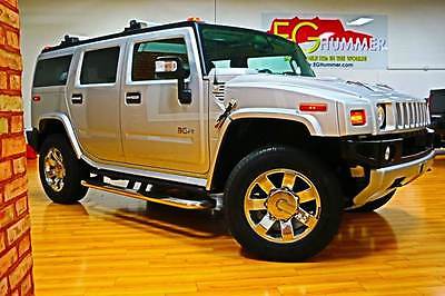 Hummer : H2 Luxury Special Edition 2009 hummer h 2 special edition for sale silver ice capt chairs very low miles