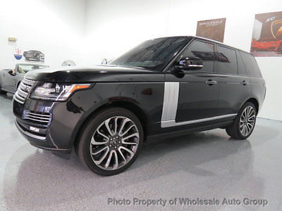 Land Rover : Range Rover 4WD 4dr SC Autobiography ONE OWNER !! CARFAX CERTIFIED !! FACTORY WARRANTY !! BEST COLOR COMBO !