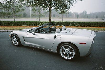 Chevrolet : Corvette 3800 MILES AS NEW! 6 Speed! 2008 convertible corvette only 3800 miles as new