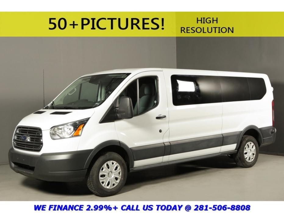 Ford : Transit Connect TRANSIT T-350 XLT 12 PASSENGER VAN REARCAM PDC AC 2015 ford transit t 350 xlt 12 passenger van rearcam pdc ac auto white warranty