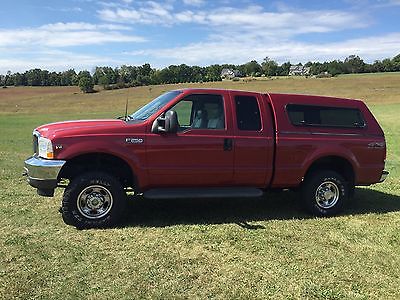 Ford : F-250 Lariat 2002 ford f 250 4 x 4 super duty lariat extended cab pickup 4 door 5.4 l