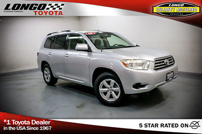 Toyota : Highlander 4WD 4dr 4 wd 4 dr suv automatic gasoline 3.5 l v 6 cyl classic silver metallic