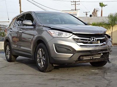 Hyundai : Santa Fe Sport AWD 2015 hyundai santa fe sport awd damaged rebuilder only 17 k miles wont last l k