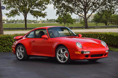 Porsche : 911 2dr Carrera Turbo Coupe 1997 porsche 993 turbo only 8 k miles bone stock factory paint interior