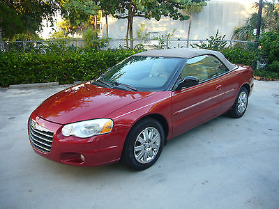 Chrysler : Sebring Limited Edition - 2 Door Convertible Free Warranty - One Owner - 65k Miles!  Perfect Carfax - 100% Florida w/ New Top