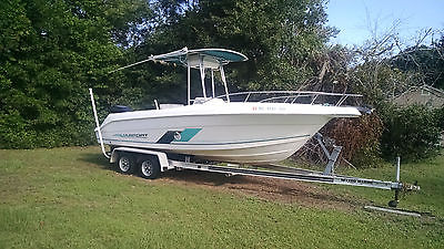 AQUASPORT 21FT CENTER CONSOLE CC 1999 (*NEW POWERHEAD 2013*) 150 MERCURY EFI