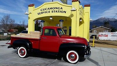 Chevrolet : Other Pickups Deluxe 1954 chevy pickup deluxe 5 window cab
