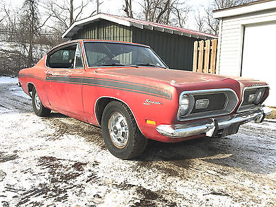 Plymouth : Barracuda fastback 1969 plymouth barracuda fastback v 8 numbers matching survivor great driver