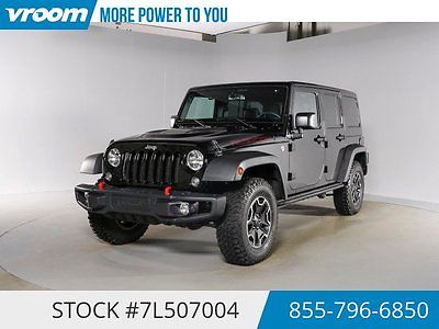 Jeep : Wrangler Rubicon Certified 2015 8K MILES 1 OWNER NAV USB 2015 jeep wrangler 4 x 4 8 k miles nav htd seats bluetooth usb 1 owner clean carfax