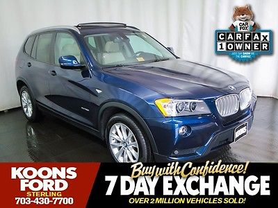 BMW : X3 xDrive28i ONE OWNER~ALL WHEEL DRIVE~FULLY INSPECTED~READY TO ROLL