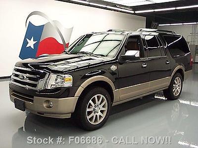 Ford : Expedition EL KING RANCH 4X4 SUNROOF NAV 2014 ford expedition el king ranch 4 x 4 sunroof nav 27 k f 06686 texas direct auto