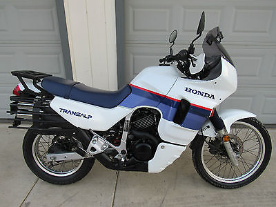 Honda : Other 1989 honda transalp xl 600 v adventure dual sport enduro rare 9805 miles trans alp