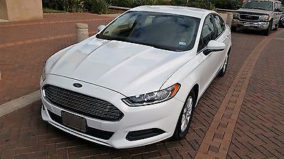 Ford : Fusion S 2015 ford fusion s clean title and factory warranty