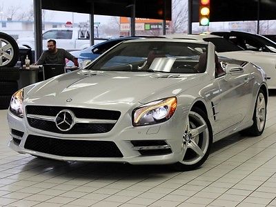 Mercedes-Benz : SL-Class Roadster Premium Pkg Navi Pano Roof Red Leather SL550 Roadster Premium Pkg Navi Pano Roof Red Leather