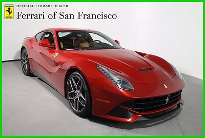 Ferrari : Other CPO Rosso Berlinetta over Cuoio - One Owner 2014 used certified 6.3 l v 12 48 v automatic rear wheel drive coupe premium