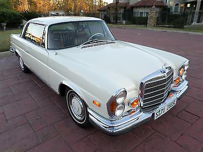 Mercedes-Benz : 200-Series FREE SHIPPING! 280 se 3.5 coupe 4 speed sunroof pwr windows fully serviced extremely clean