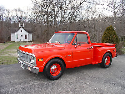 Chevrolet : C-10 C-10 1972 chevrolet c 10 stepside bigblock w overdrive