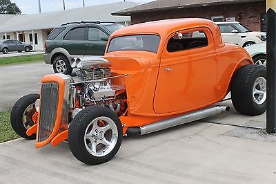Ford : Other 1934 ford 3 w coupe street rod