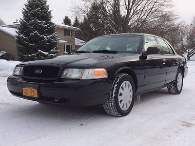 Ford : Crown Victoria Police Interceptor 2011 ford crown victoria police interceptor sedan 4 door 4.6 l