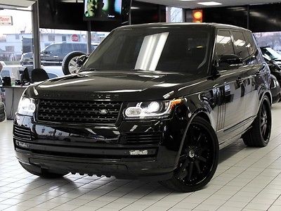 Land Rover : Range Rover SC 1 Owner Navi Pano Roof Rear TV's 24's Supercharged BLACKED OUT 1 Owner Navi Pano Roof Rear TV's 24's Dark Tints