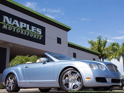Bentley : Continental GT GTC Convertible 2008 bentley continental gt gtc silver lake over magnolia best selling combo