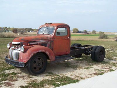 Chevrolet : Other 1947 1946 body style before they changed over chevrolet 1 1 2 ton truck