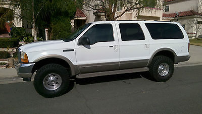Ford : Excursion Limited Sport Utility 4-Door 2000 ford excursion v 10 limited only 73 k original miles leather excellent