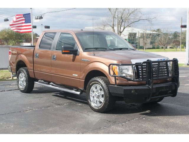 Ford : F-150 4WD SuperCre 4 x 4 leather grill guard running boards automatic 3.5 liter eco boost clean cf