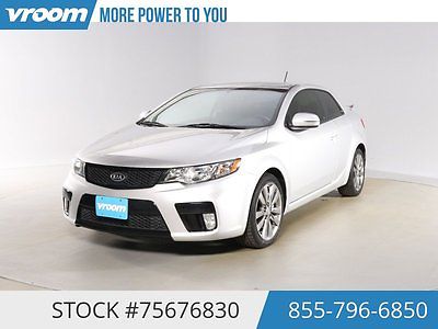 Kia : Forte SX Certified 2013 19K MILES 1 OWNER SUNROOF 2013 kia forte koup sx 19 k miles sunroof htd seats bluetooth 1 owner cln carfax