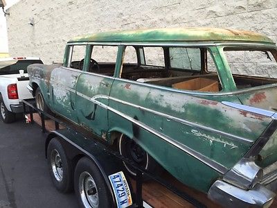 Chevrolet : Other Deluxe 1957 chevy station wagon deluxe