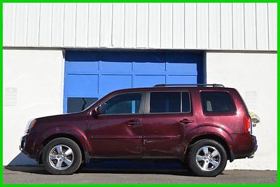 Honda : Pilot EX-L 4WD 4X4 Leather Loaded 32,600 Miles Save Big Repairable Rebuildable Salvage Runs Great Project Builder Fixer Easy Fix Save