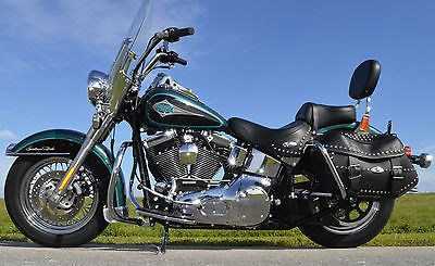 Harley-Davidson : Softail 2000 harley davidson heritage classic flstc softail 13 367 miles showroom mint