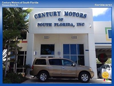 Nissan : Armada LE 3RD ROW HEATED SEATS TOW REAR DVD ENT 1 OWNER CPO NISSAN PATHFINDER ARMADA LE THIRD ROW ONE OWNER LOW MILEAGE DVD MP3 AUTO CPO