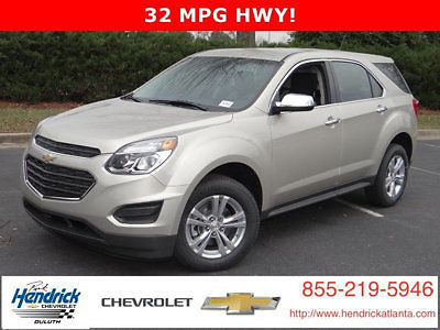 Chevrolet : Equinox FWD 4dr LS Chevrolet Equinox FWD 4dr LS New SUV Automatic 2.4L 4 Cyl  Champagne Silver Meta